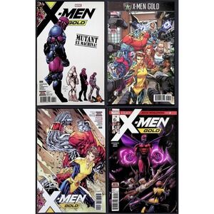 X-Men Gold #6 7 9 14 Marvel 2017 Kitty Pryde Colossus Magneto 4x Comic Lot